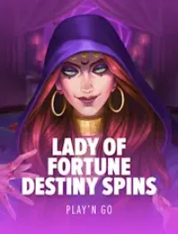 lady of fortune destiny spins official logo
